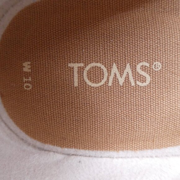 Toms Jutti Brown Suede D'orsay Flats Womens 10 - Picture 12 of 13